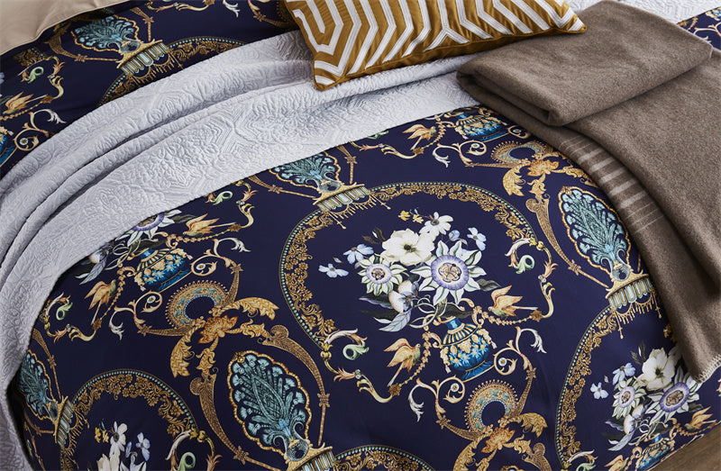 Anita Ultra Soft Egyptian Cotton Duvet Cover Set Duvet Cover Set - Venetto Design Venettodesign.com