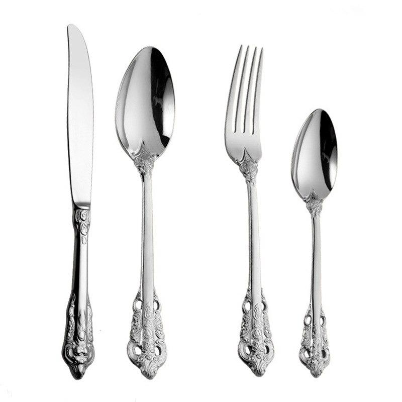 Ducal Cutlery Set Cutlery - Venetto Design 24 Pieces Set / Silver Venettodesign.com