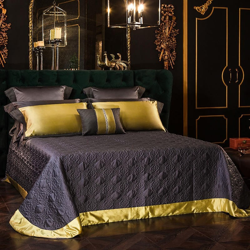Amarilla Embroidery Egyptian Cotton Duvet Cover Set Duvet Cover Set - Venetto Design Venettodesign.com