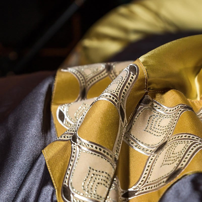 Amarilla Embroidery Egyptian Cotton Duvet Cover Set Duvet Cover Set - Venetto Design Venettodesign.com