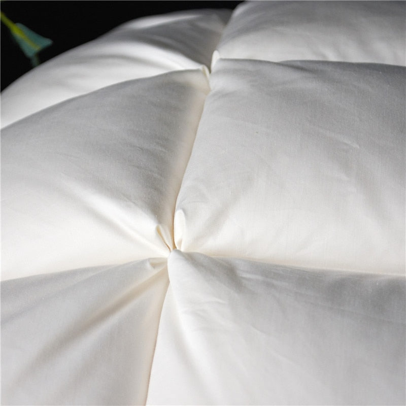 Aura Premium Natural Goose Down Pillow Set(Pair) Duvet Cover Set - Venetto Design Venettodesign.com