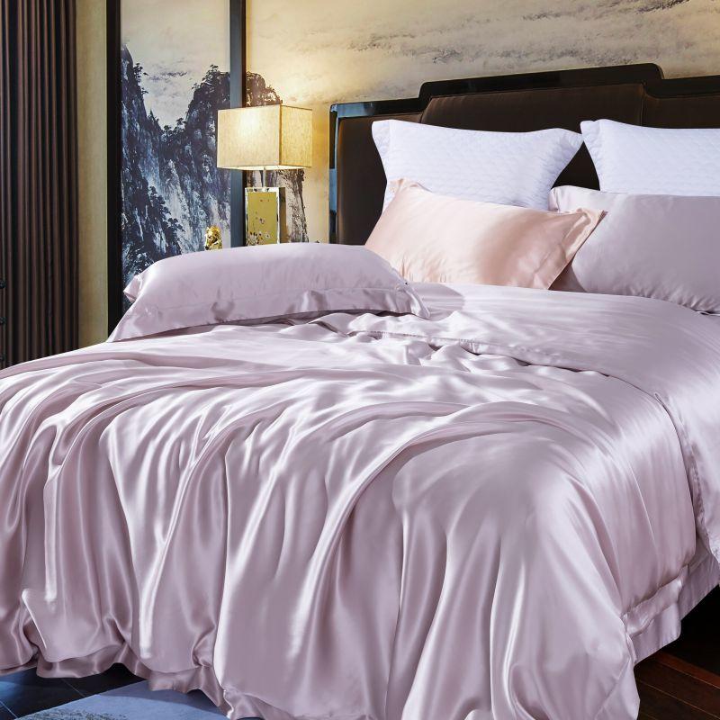 Roxy Luxury Pure Mulberry Silk Duvet Cover Set Duvet Cover Set - Venetto Design Venettodesign.com