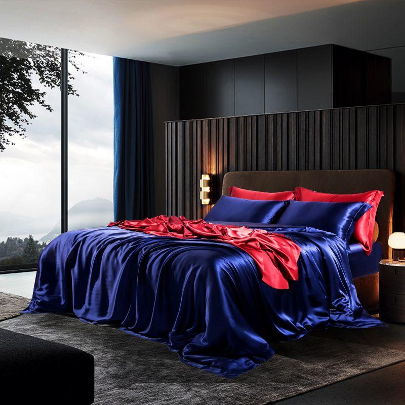 Maggie Luxury Pure Mulberry Silk Duvet Cover Set Duvet Cover Set - Venetto Design Venettodesign.com
