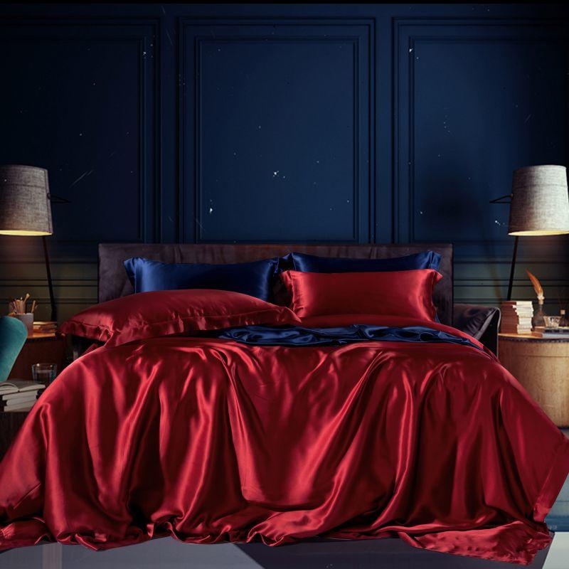 Bentley Luxury Pure Mulberry Silk Duvet Cover Set Duvet Cover Set - Venetto Design Venettodesign.com