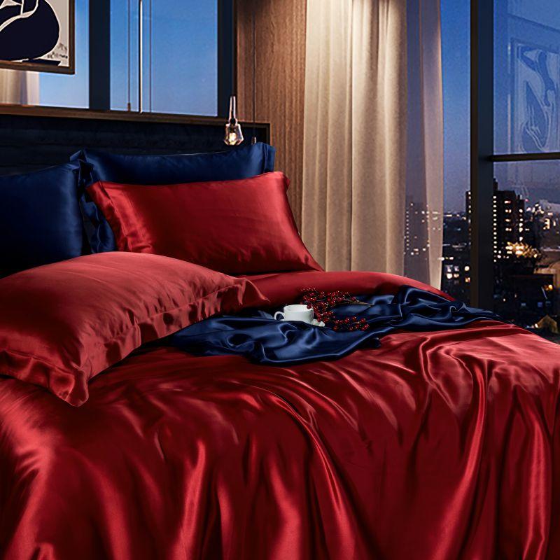 Bentley Luxury Pure Mulberry Silk Duvet Cover Set Duvet Cover Set - Venetto Design Venettodesign.com