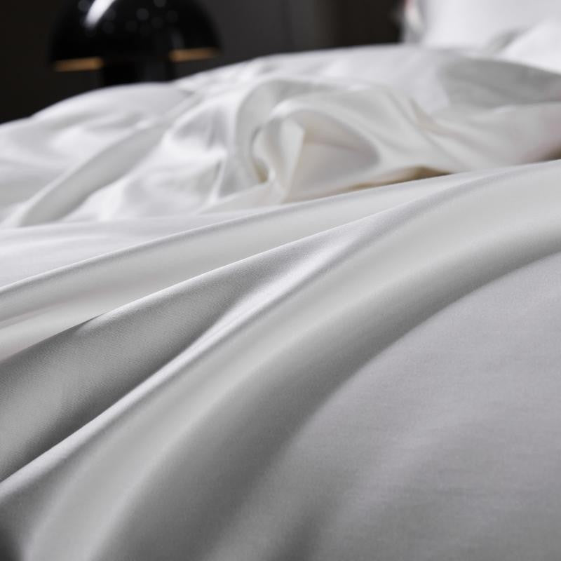 Manya Classic Solid Reversible Egyptian Cotton Duvet Cover Set Duvet Cover Set - Venetto Design Venettodesign.com