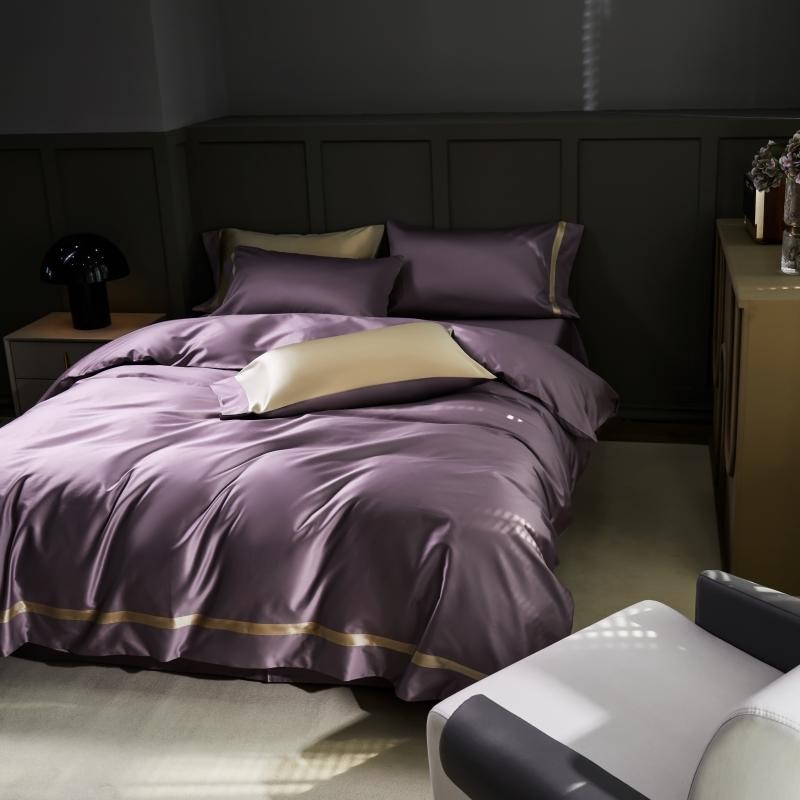Manya Classic Solid Reversible Egyptian Cotton Duvet Cover Set Duvet Cover Set - Venetto Design Venettodesign.com
