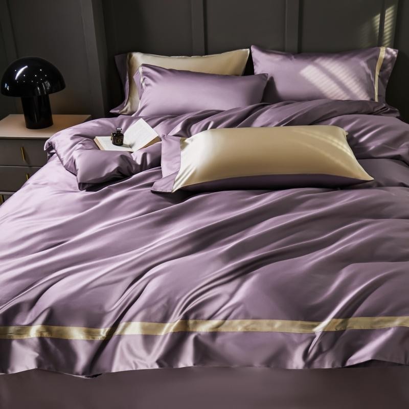 Manya Classic Solid Reversible Egyptian Cotton Duvet Cover Set Duvet Cover Set - Venetto Design Venettodesign.com