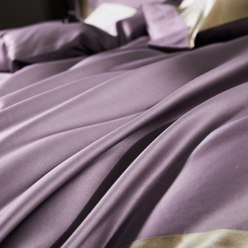 Manya Classic Solid Reversible Egyptian Cotton Duvet Cover Set Duvet Cover Set - Venetto Design Venettodesign.com