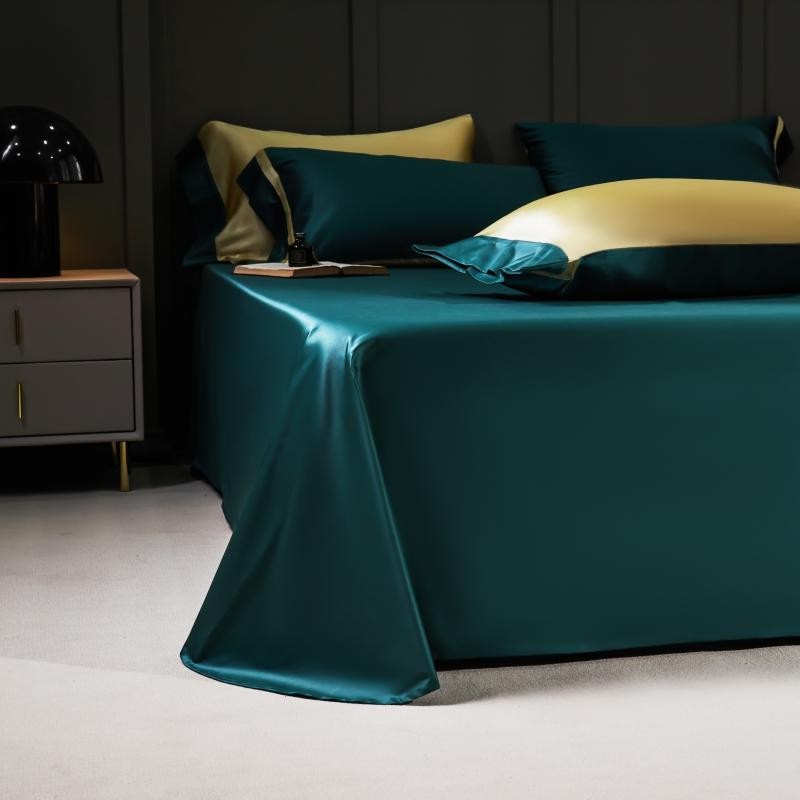 Manya Classic Solid Reversible Egyptian Cotton Duvet Cover Set Duvet Cover Set - Venetto Design Venettodesign.com