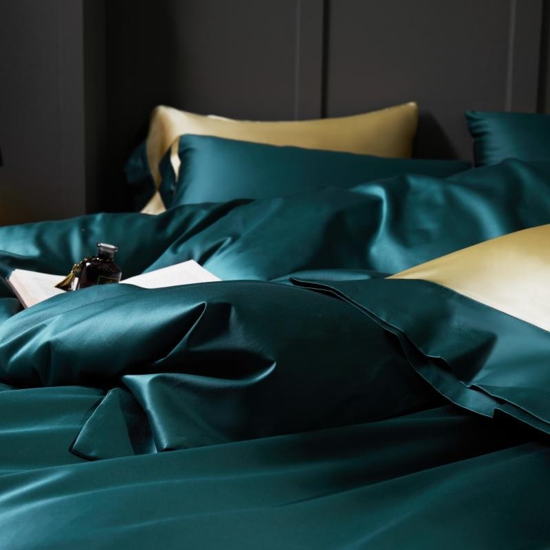 Manya Classic Solid Reversible Egyptian Cotton Duvet Cover Set Duvet Cover Set - Venetto Design Venettodesign.com