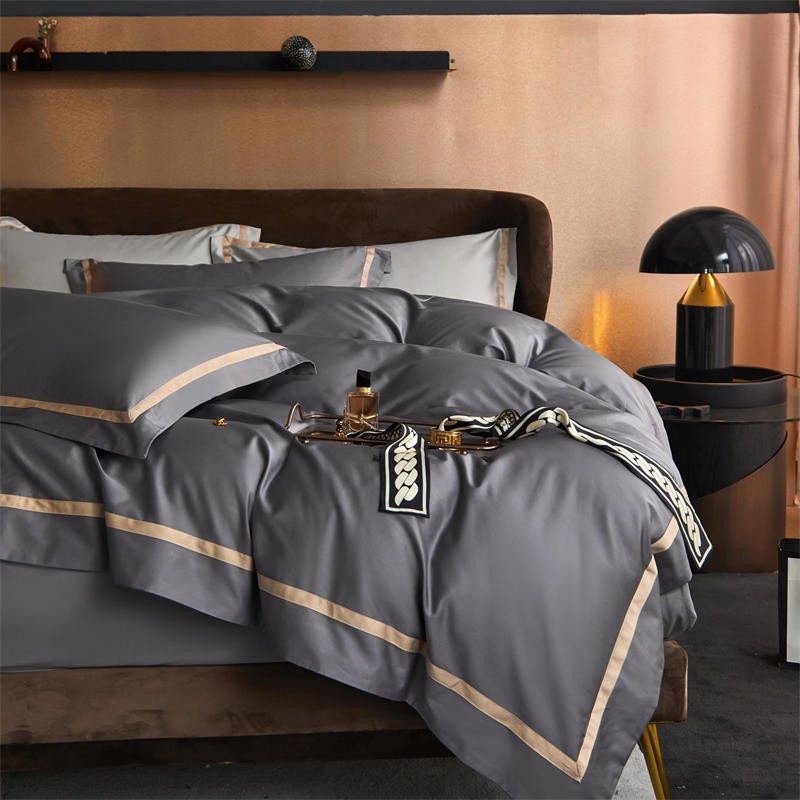 Karine Modern Seamless Solid Egyptian Cotton Duvet Cover Set Duvet Cover Set - Venetto Design Venettodesign.com