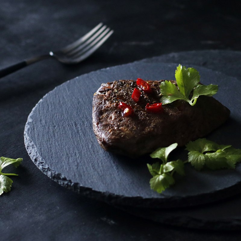 Zebok Natural Slate Plate Plate - Venetto Design Venettodesign.com