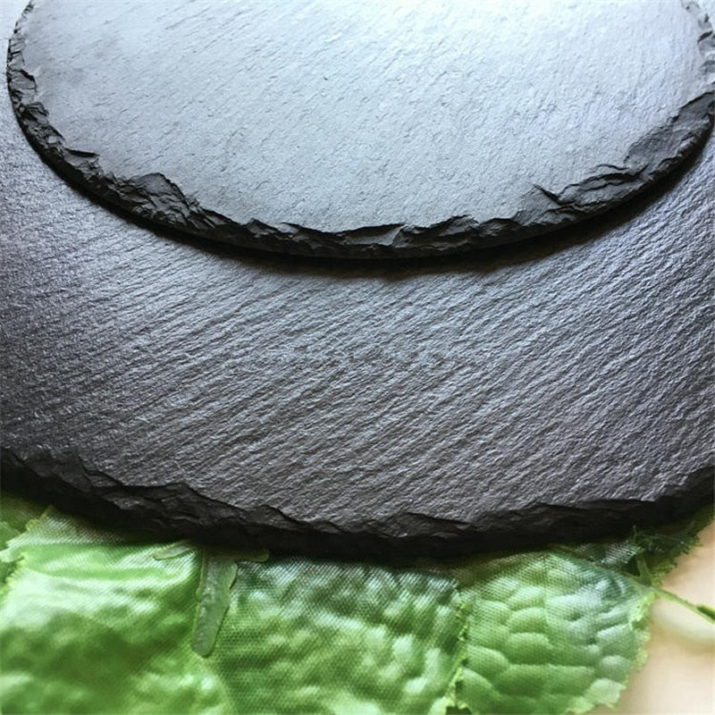 Zebok Natural Slate Plate Plate - Venetto Design Venettodesign.com