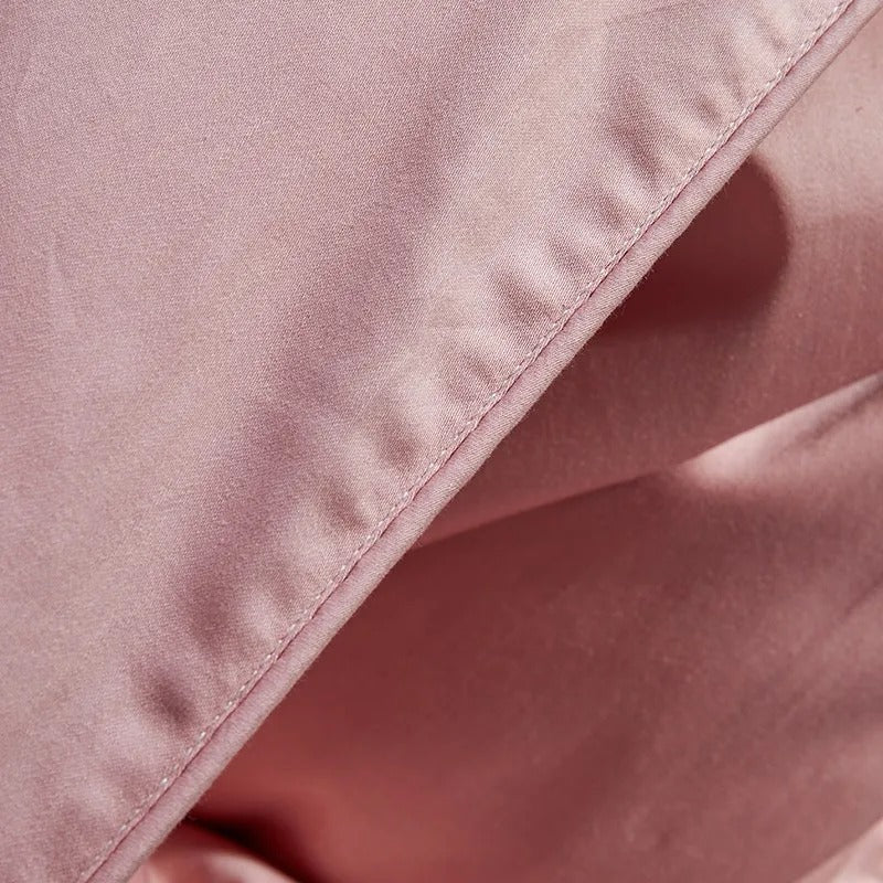 Seda Blush Pink Mulberry Silk Filling Comforter