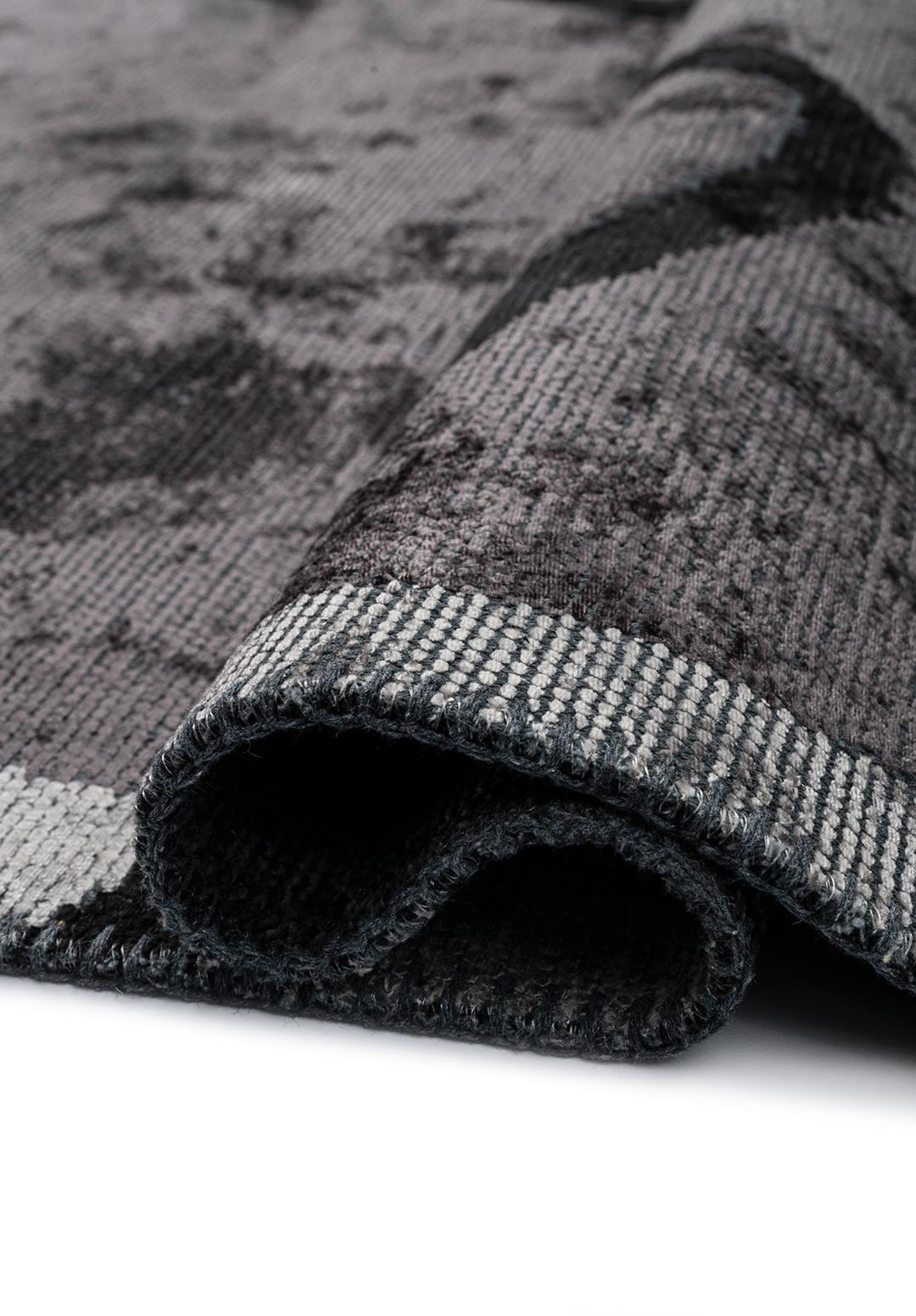 Chelsea Black - Charcoal Rug Rugs - Venetto Design Venettodesign.com