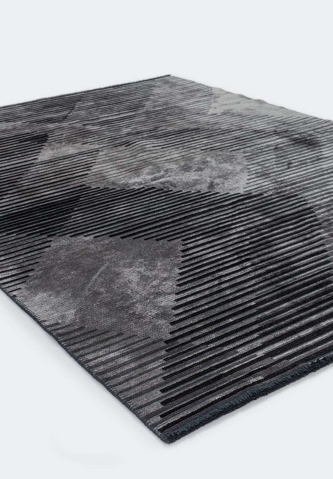 Barcelona Charcoal - Black Rug Rugs - Venetto Design Venettodesign.com