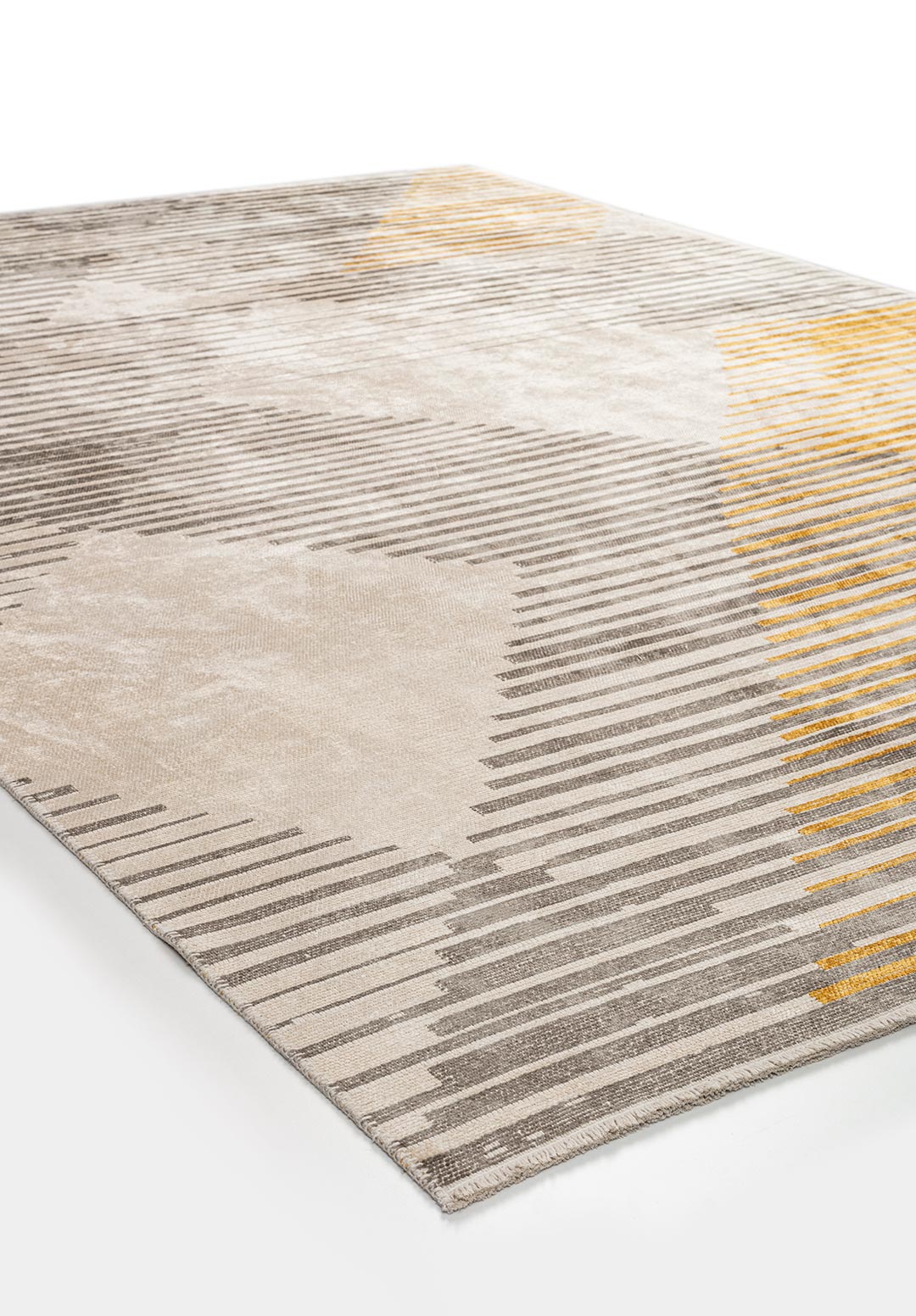 Barcelona Gold - Grey Rug Rugs - Venetto Design Venettodesign.com