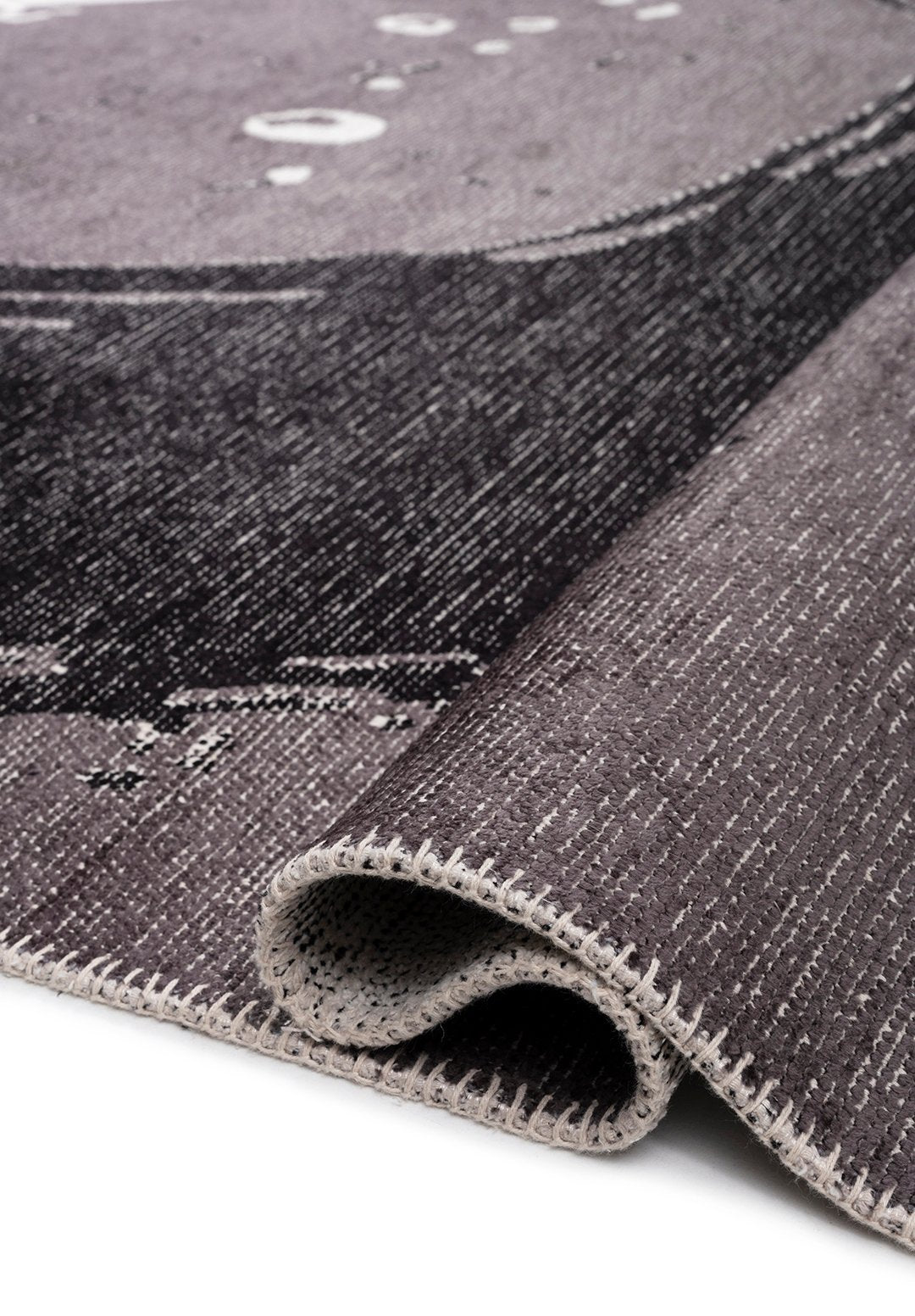 Madrid Black - Charcoal Rug Rugs - Venetto Design Venettodesign.com