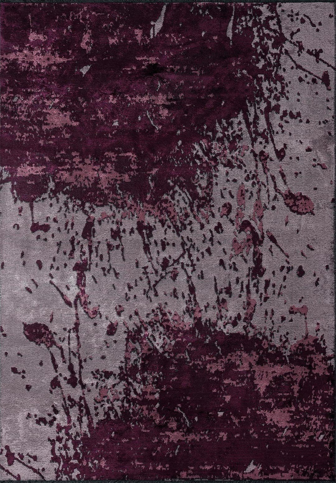 Mallorca Dark Damson - Damson Rug Rugs - Venetto Design Venettodesign.com