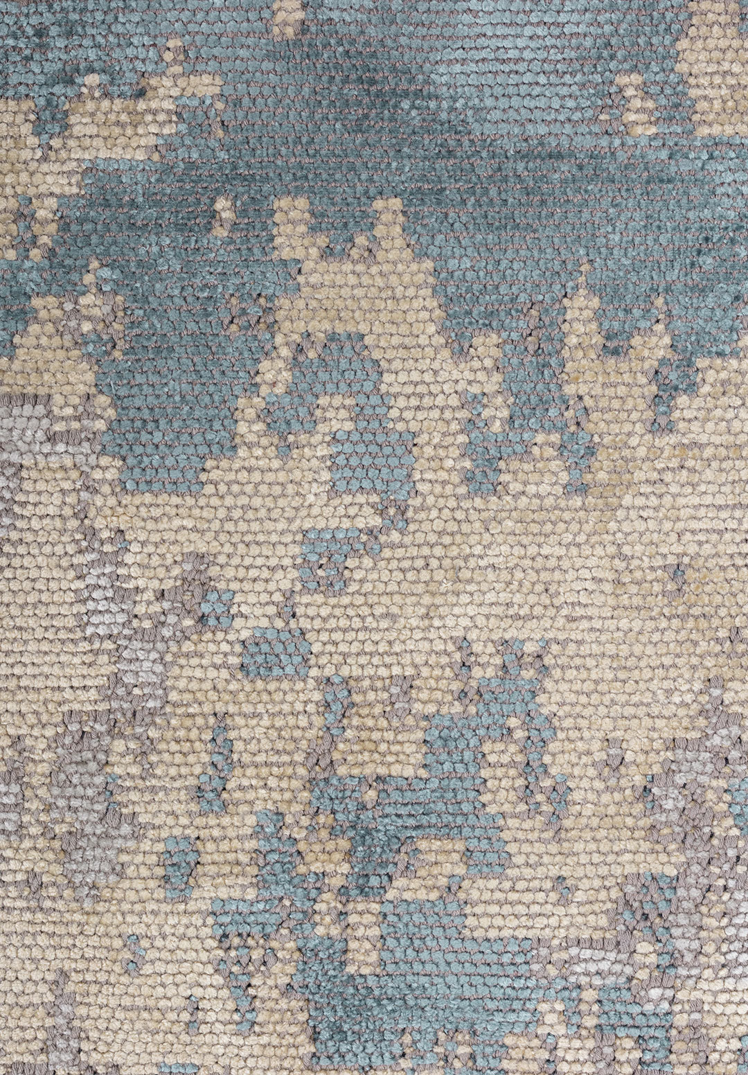Athens Light Grey - Blue Rug