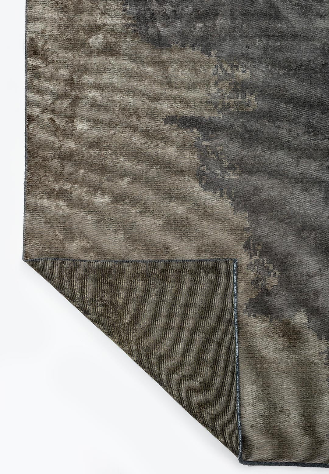 Monaco Anthracite - Khaki Rug Rugs - Venetto Design Venettodesign.com
