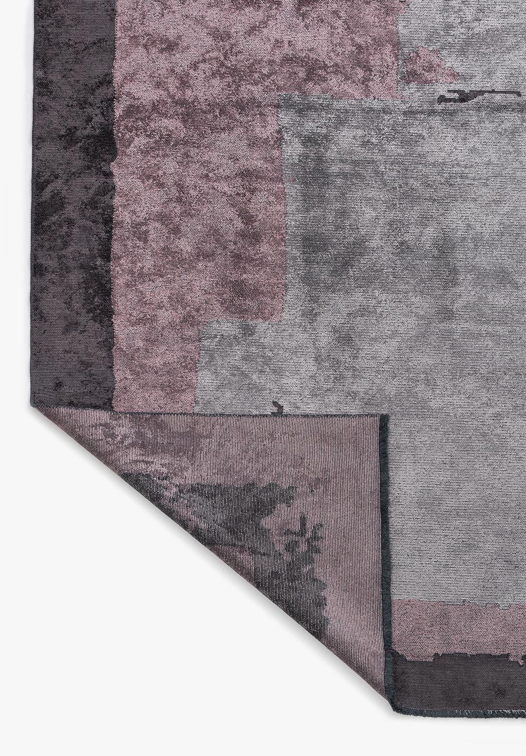 Hannover Light Grey - Charcoal Rug Rugs - Venetto Design Venettodesign.com
