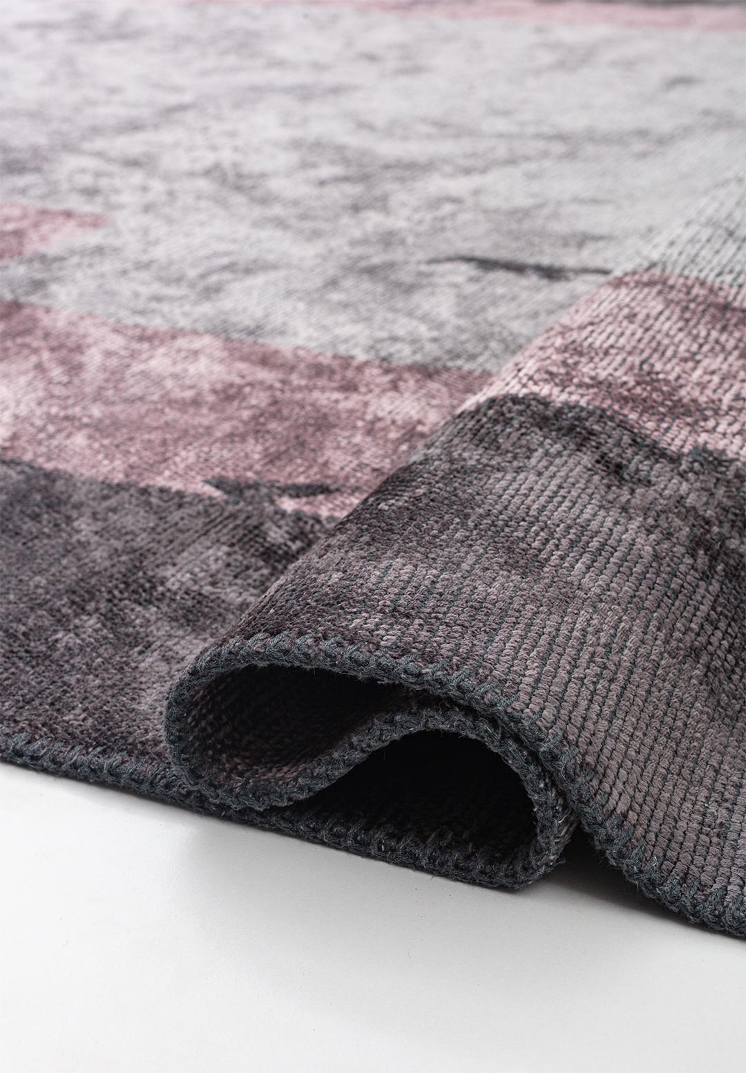 Hannover Light Grey - Charcoal Rug Rugs - Venetto Design Venettodesign.com