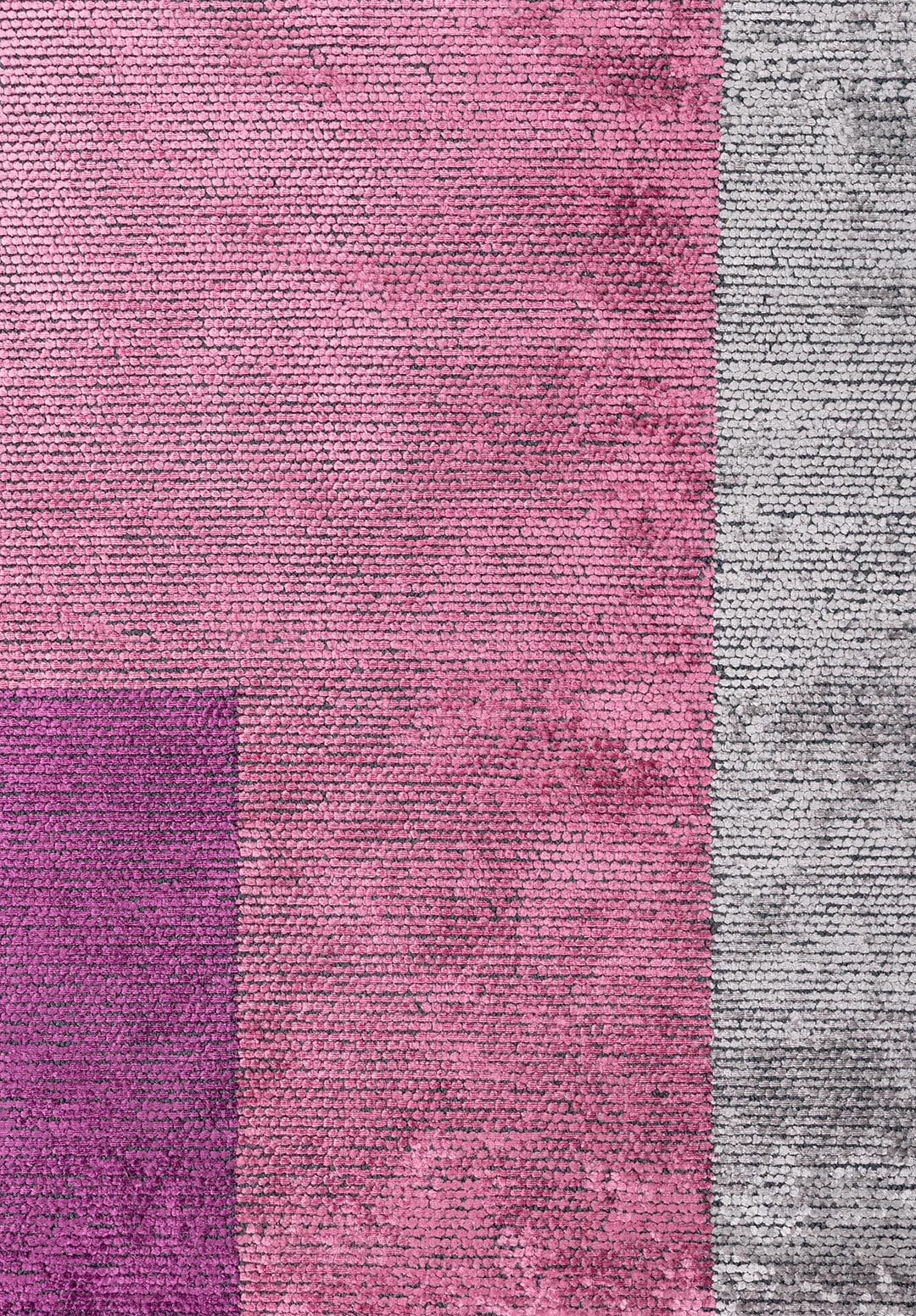 Lyon Pink - Light Grey Rug Rugs - Venetto Design Venettodesign.com
