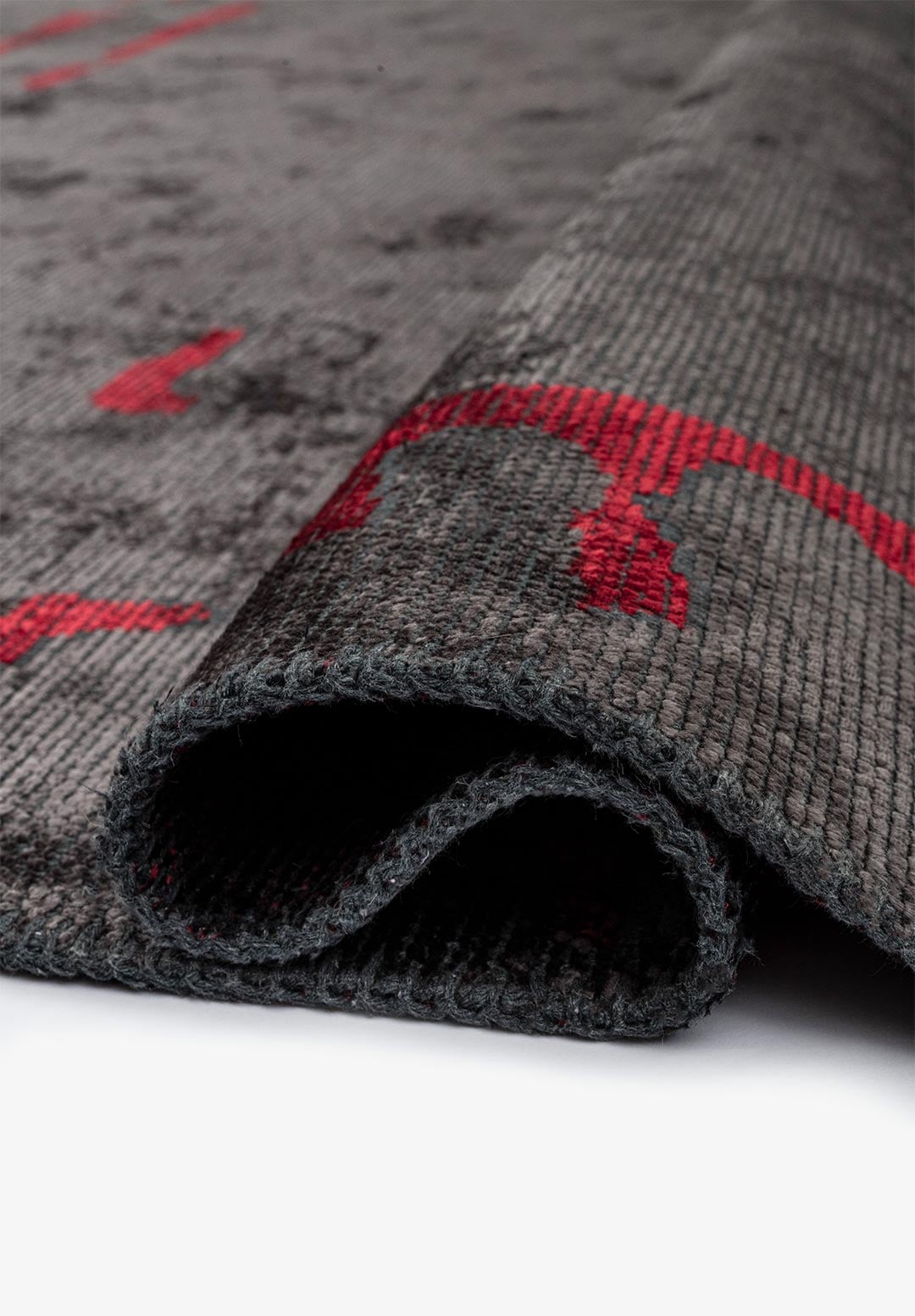 Porto Black - Charcoal Rug Rugs - Venetto Design Venettodesign.com