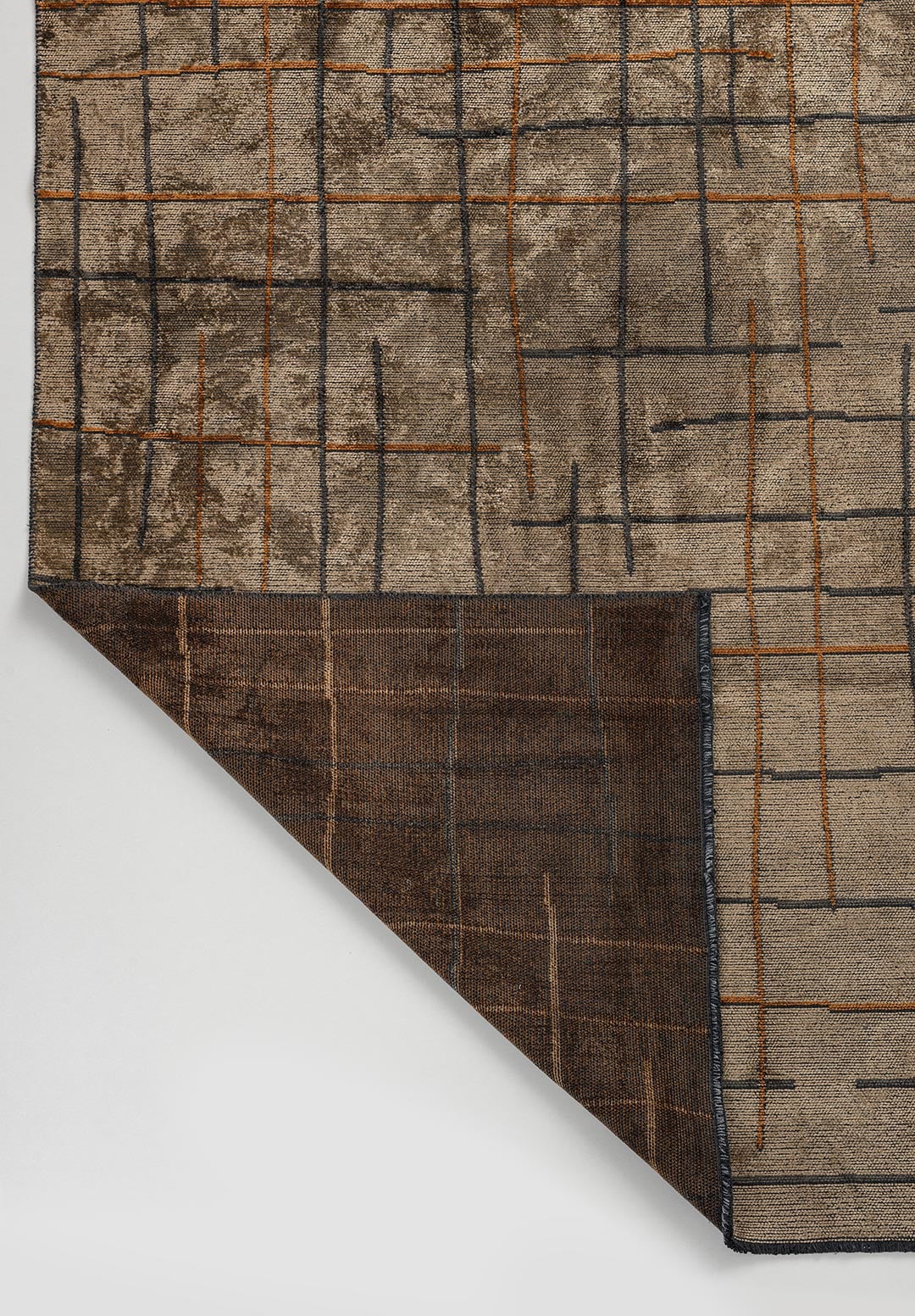 Brooklyn Terra - Dark Beige Rug Rugs - Venetto Design Venettodesign.com