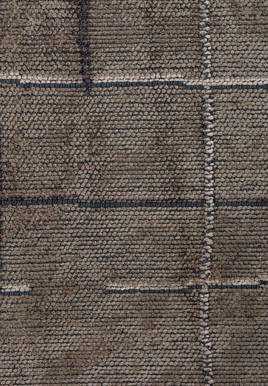 Brooklyn Anthracite - Khaki Rug Rugs - Venetto Design Venettodesign.com