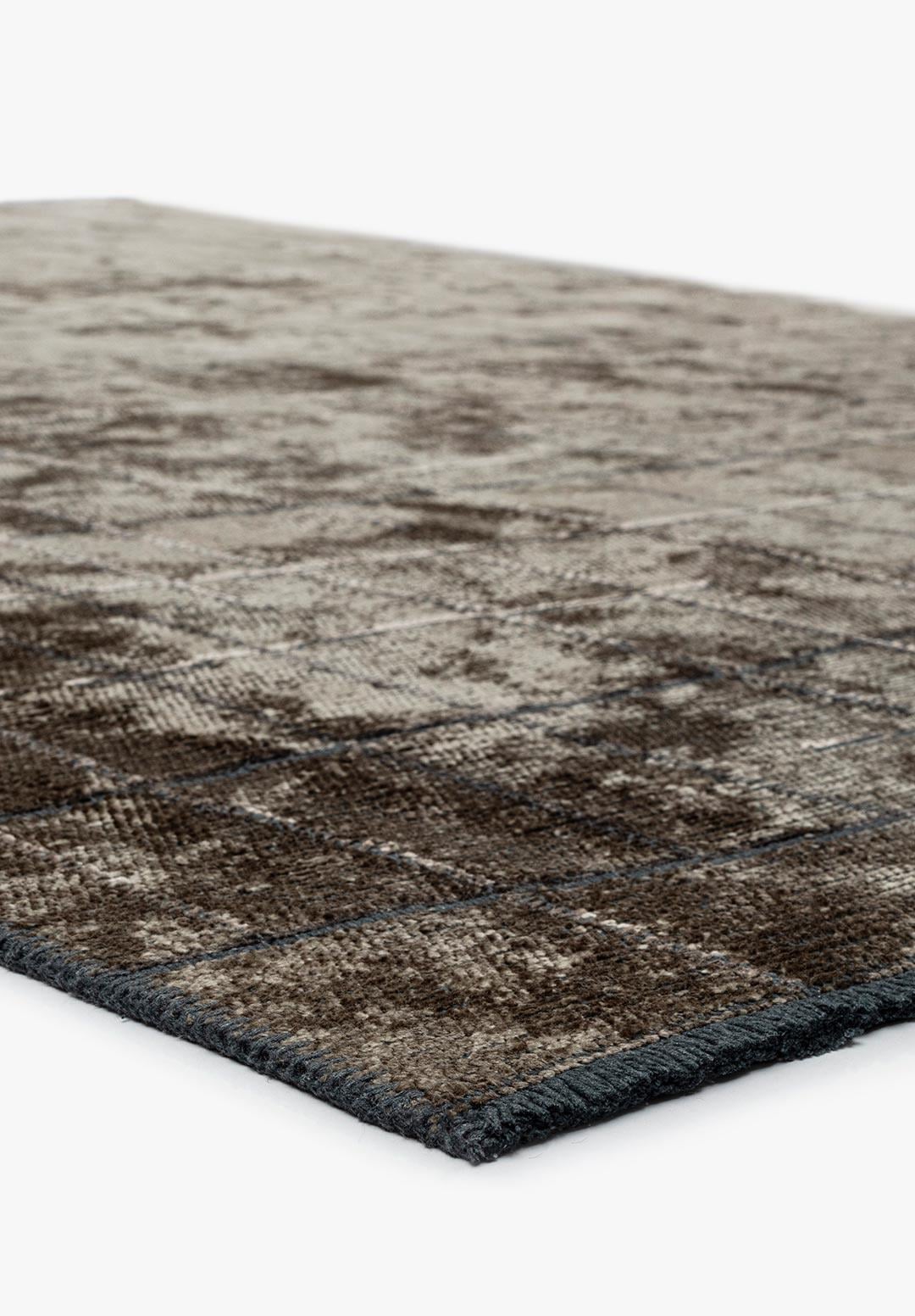 Brooklyn Anthracite - Khaki Rug Rugs - Venetto Design Venettodesign.com