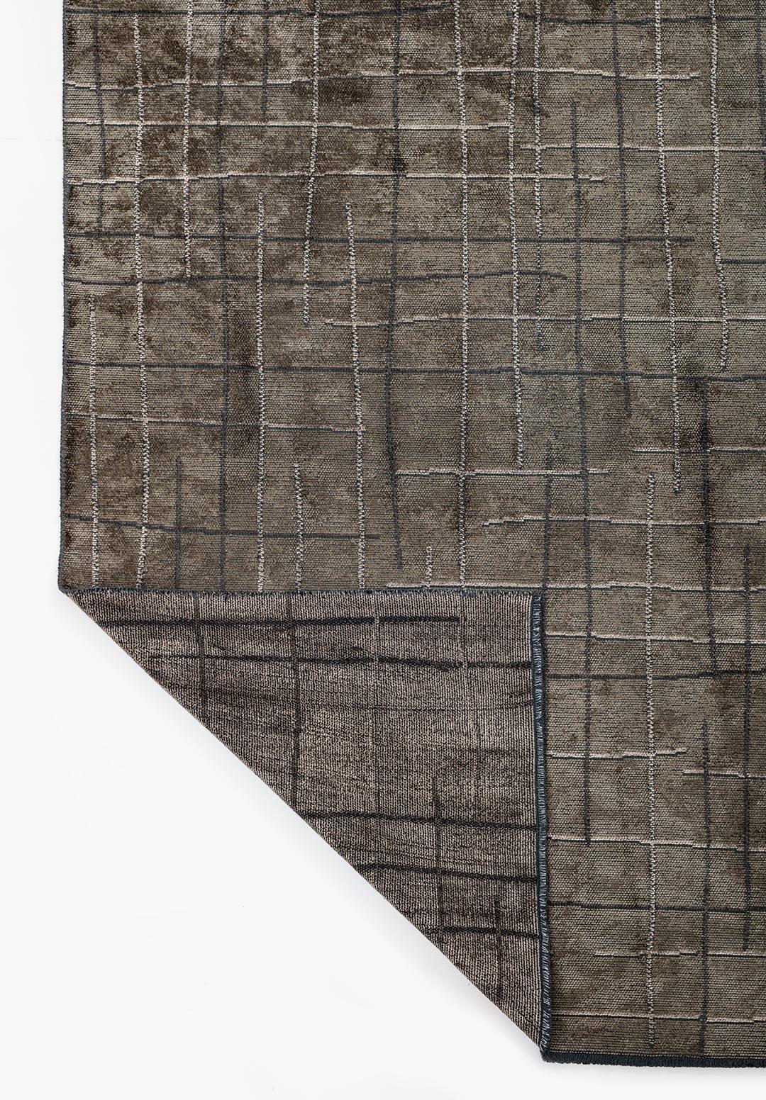 Brooklyn Anthracite - Khaki Rug Rugs - Venetto Design Venettodesign.com