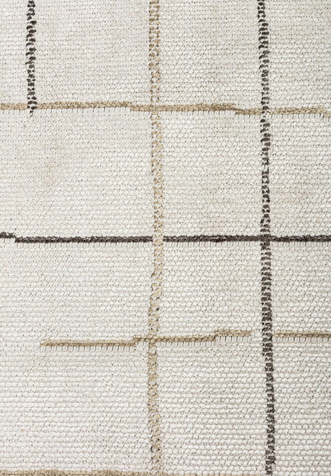 Brooklyn Anthracite - Beige Rug Rugs - Venetto Design Venettodesign.com