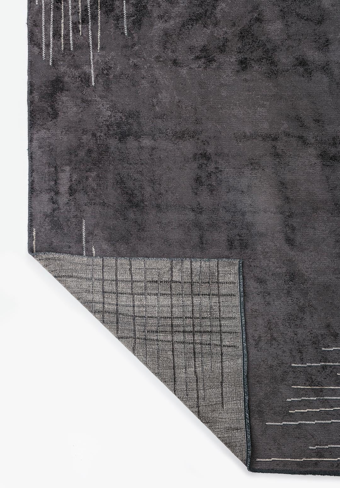 Manhattan Charcoal - Beige Rug Rugs - Venetto Design Venettodesign.com