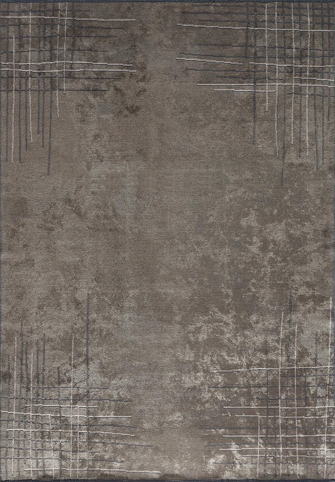 Manhattan Khaki - Anthracite Rug Rugs - Venetto Design Venettodesign.com