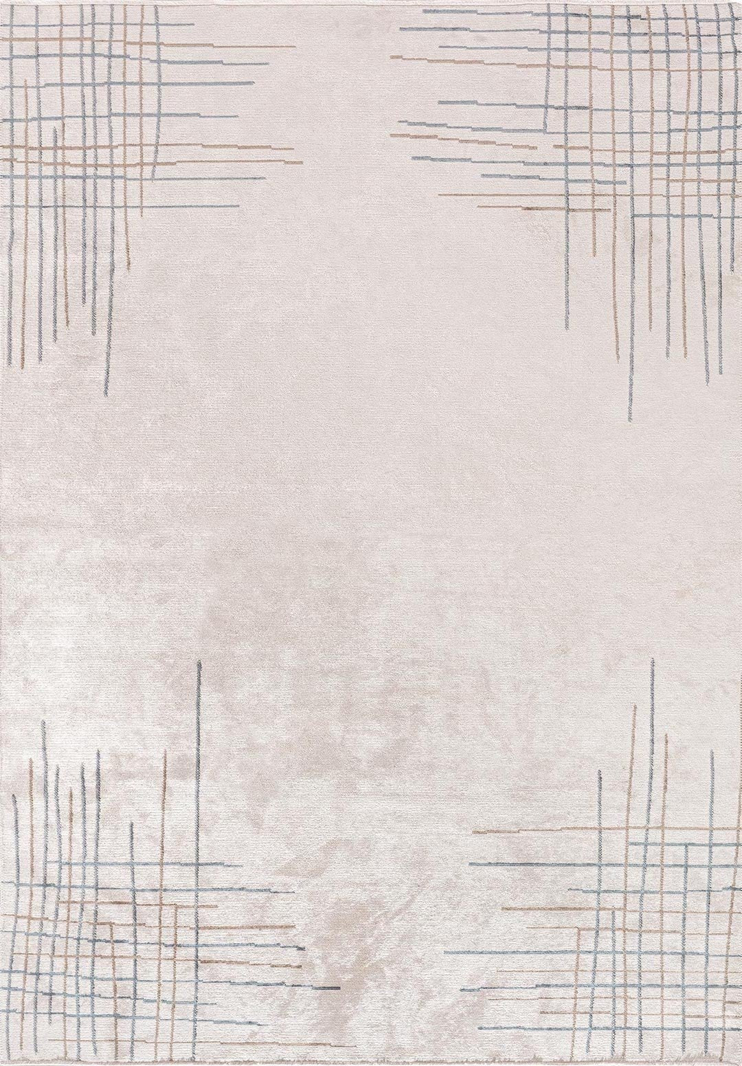Manhattan Ecru - Nougat Rug Rugs - Venetto Design Venettodesign.com