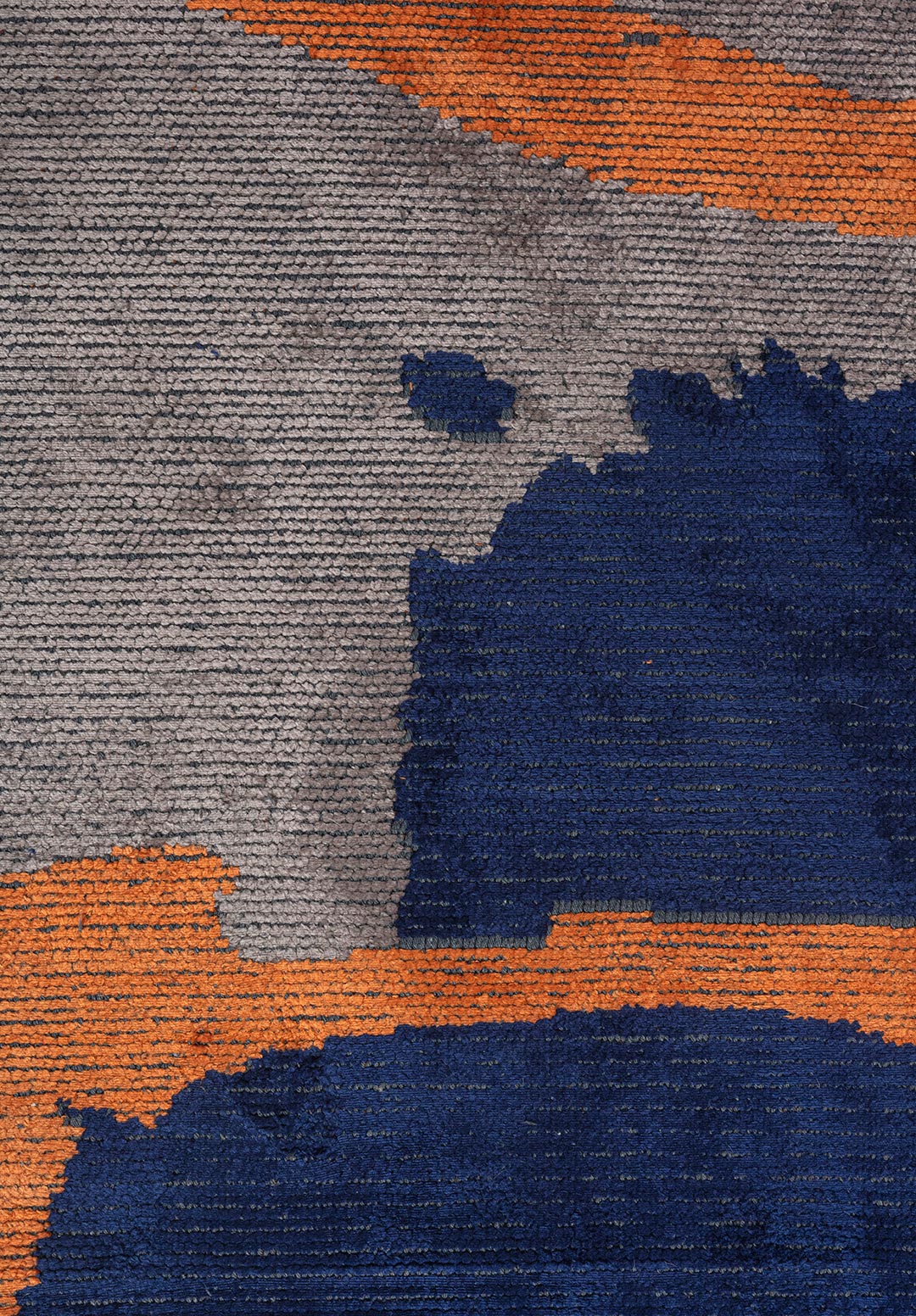 Munich Dark Navy - Dark Grey Rug Rugs - Venetto Design Venettodesign.com