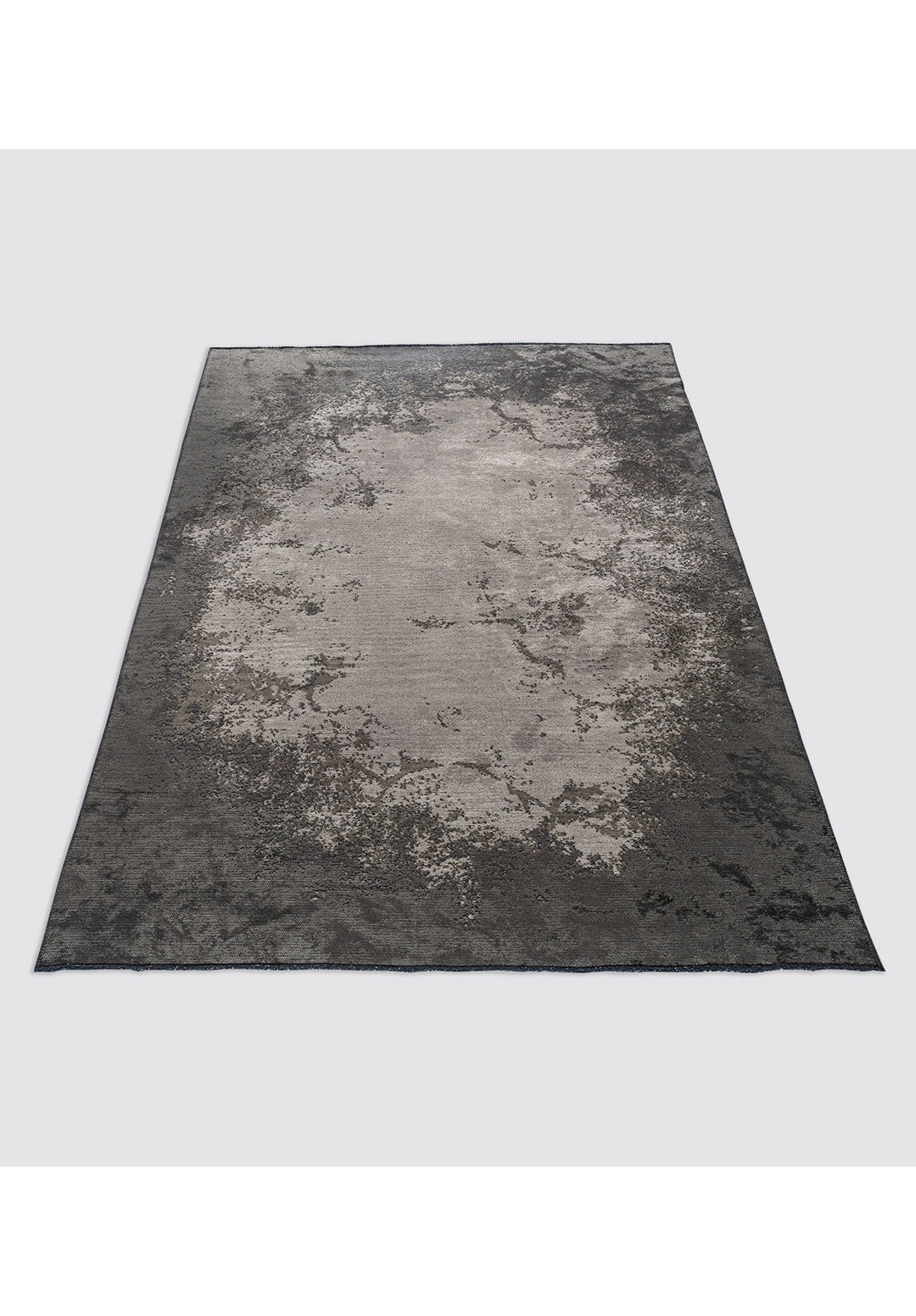 Oslo Anthracite - Beige Rug Rugs - Venetto Design Venettodesign.com