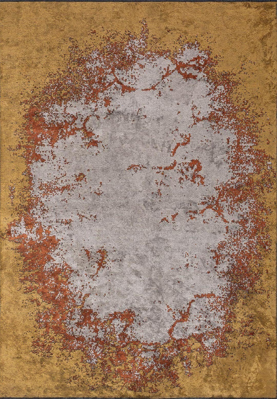 Oslo Mustard - Cream Rug Rugs - Venetto Design Venettodesign.com