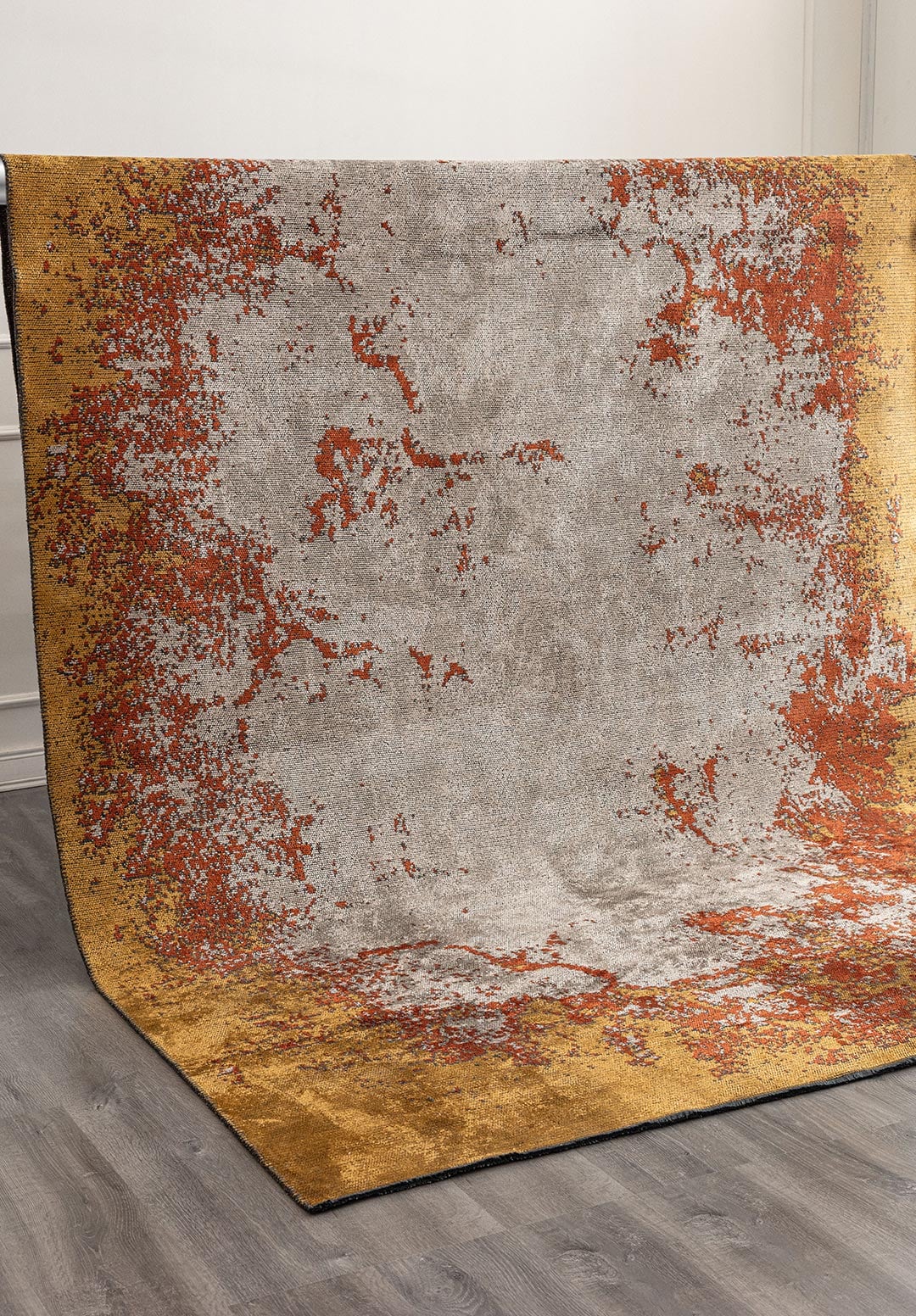 Oslo Mustard - Cream Rug Rugs - Venetto Design Venettodesign.com
