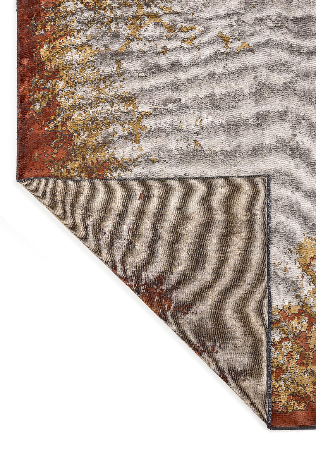 Oslo Rust - Cream Rug Rugs - Venetto Design Venettodesign.com