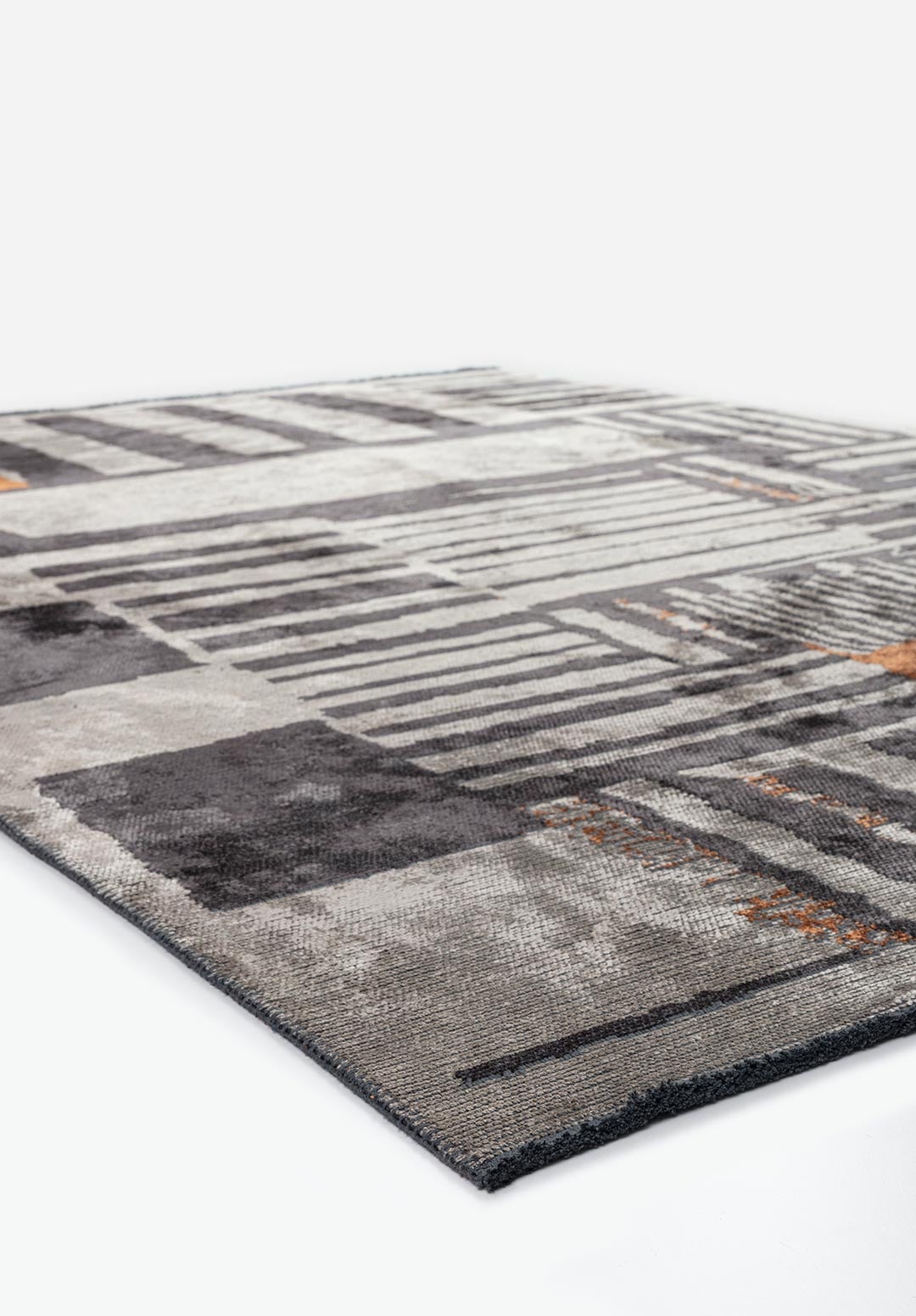 Oxford Charcoal - Grey Rug Rugs - Venetto Design Venettodesign.com