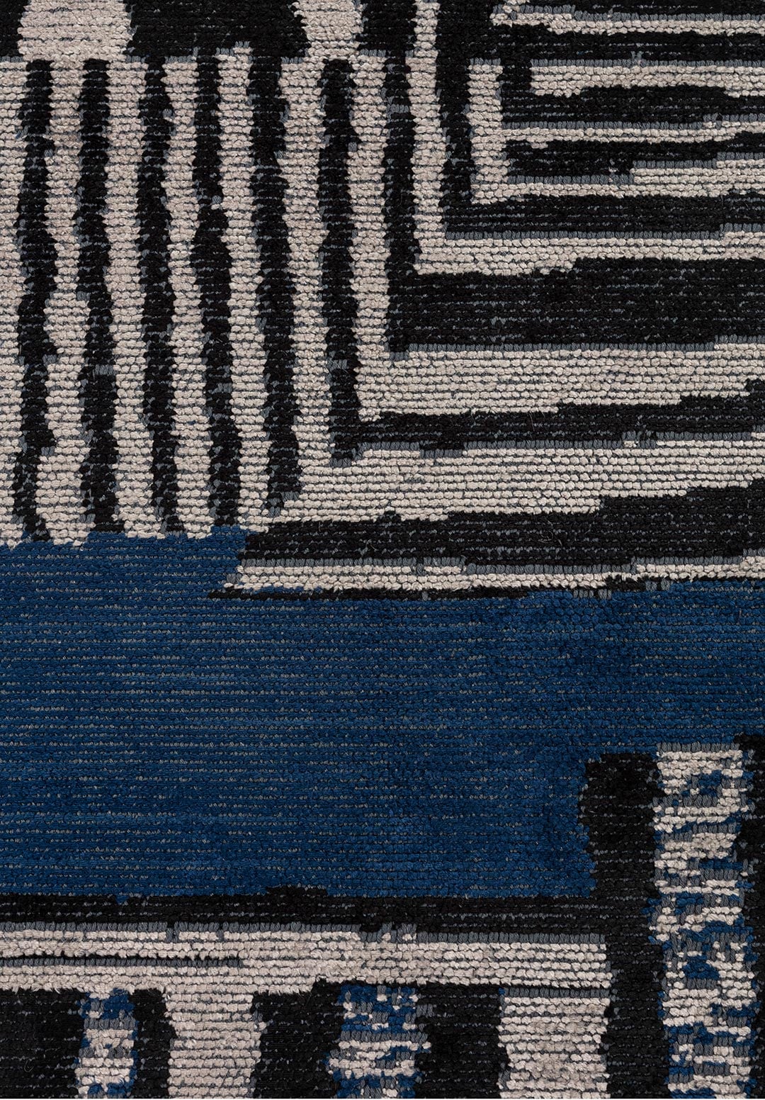 Oxford Black - Beige Rug Rugs - Venetto Design Venettodesign.com