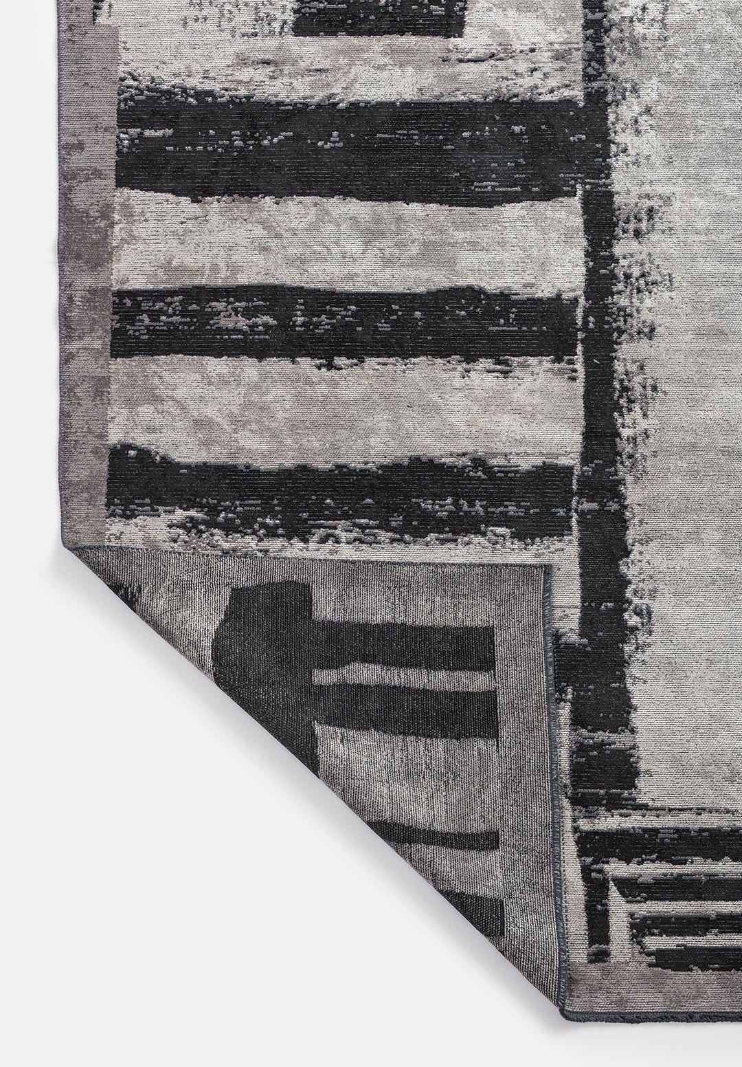 Cambridge Black - Dark Grey Rug Rugs - Venetto Design Venettodesign.com