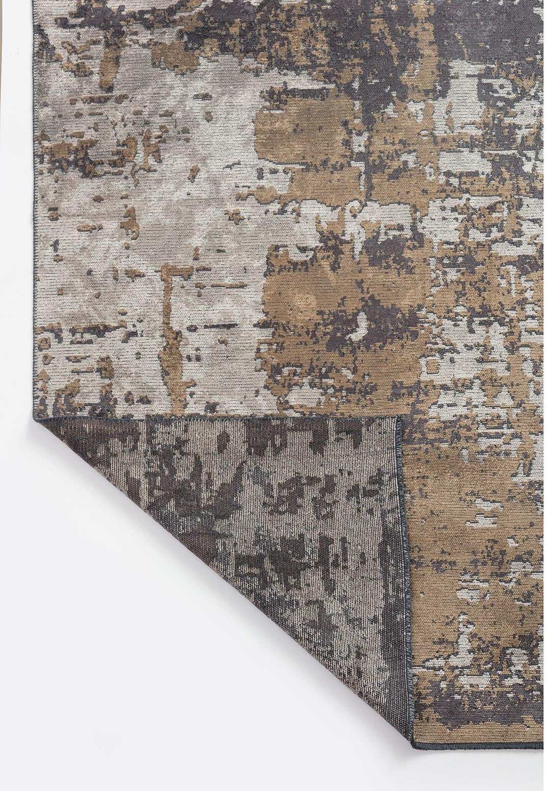 Corfu Charcoal - Light Brown Rug