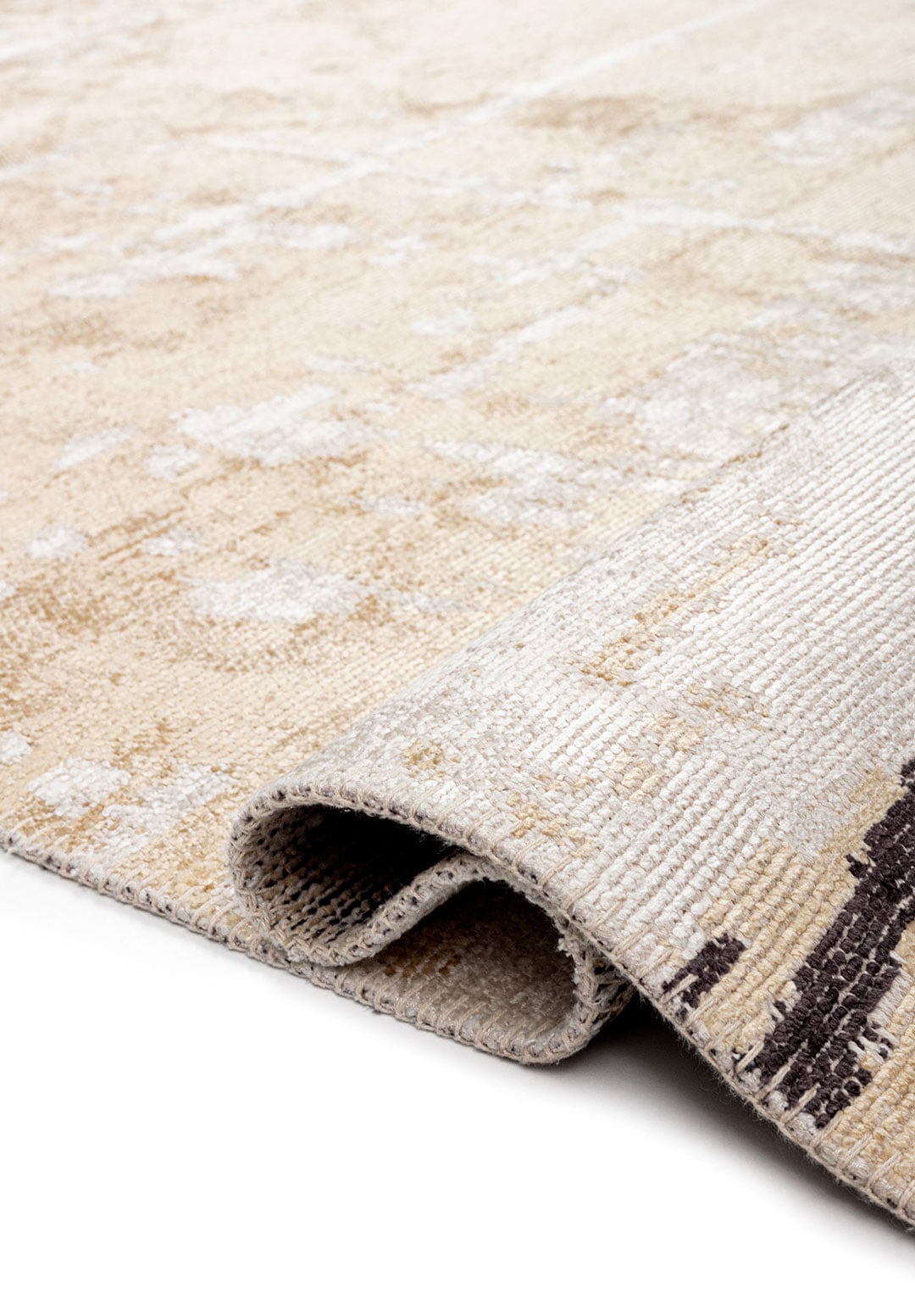 Volos Charcoal - Cream Rug Rugs - Venetto Design Venettodesign.com