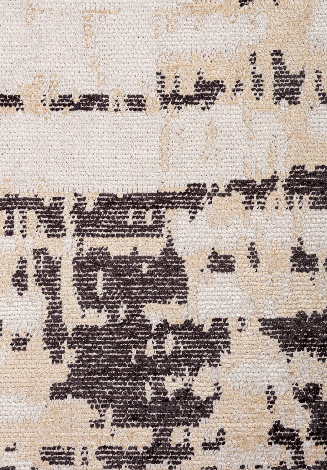 Volos Charcoal - Cream Rug Rugs - Venetto Design Venettodesign.com