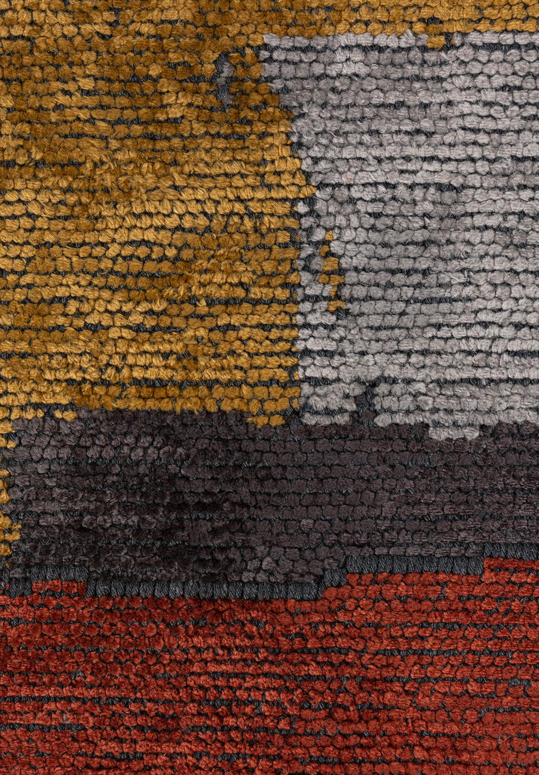 Hamburg Dark Terra - Mustard Rug Rugs - Venetto Design Venettodesign.com